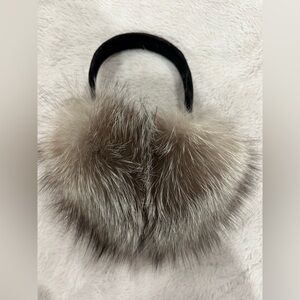 Elegant Faux Fur Earmuffs - Brown